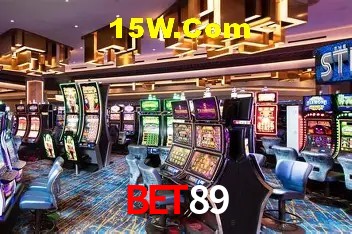 Interface moderna da plataforma Bet89